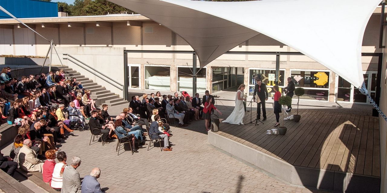 Atrium op het marktplein